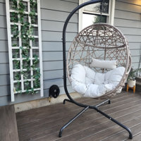 Gurganus swing chair discount with stand wayfair